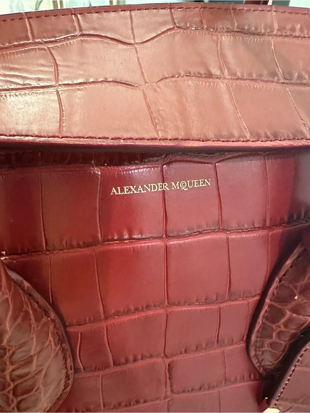 Alexander McQueen stylish red